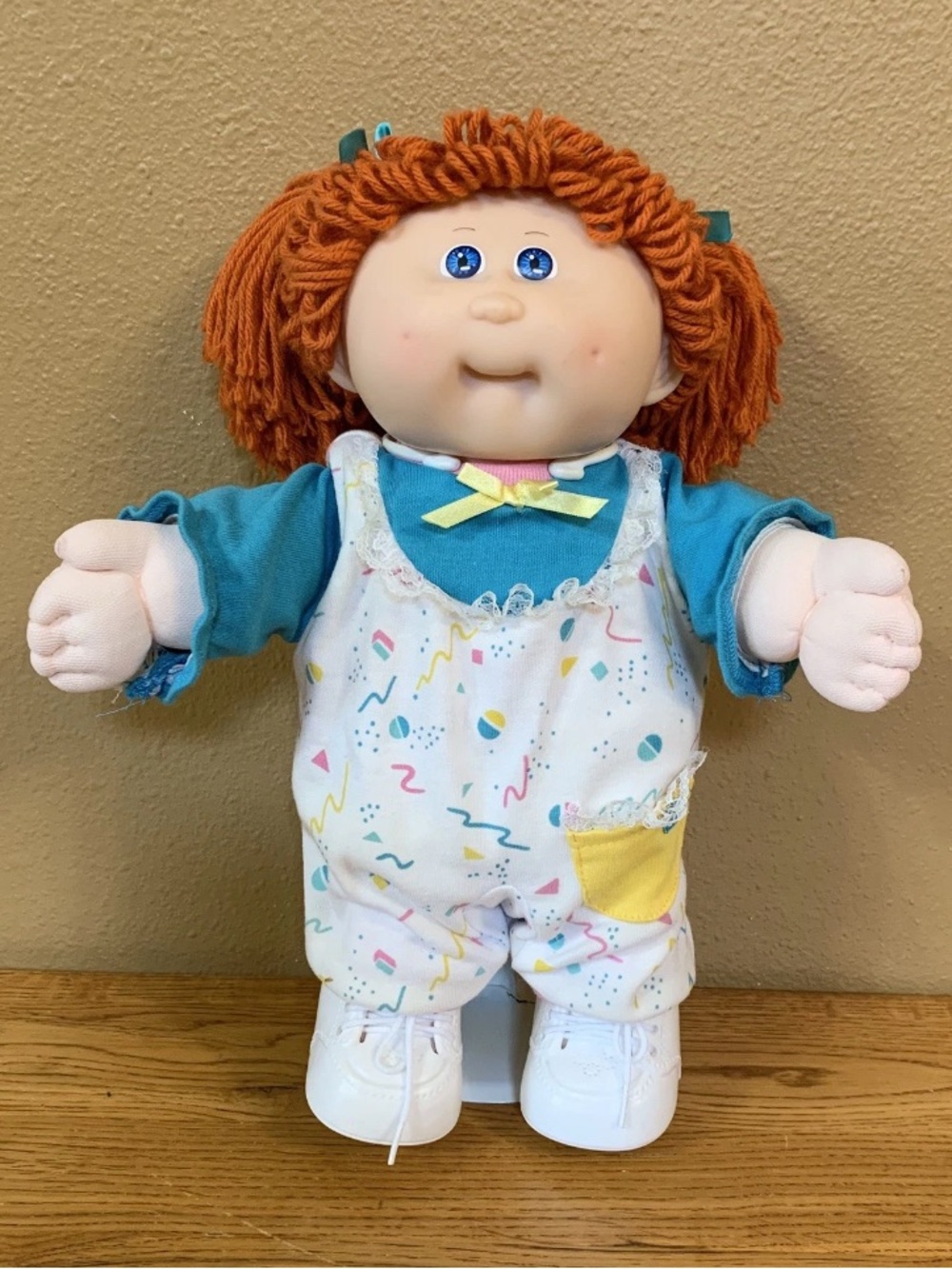 Vintage Cabbage Patch Kids Toddler Doll HM9 Girl With Red Hair